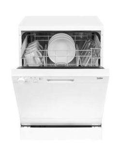 Beko Dfc0421W 12-Place Dishwasher - Next Day Delivery - White